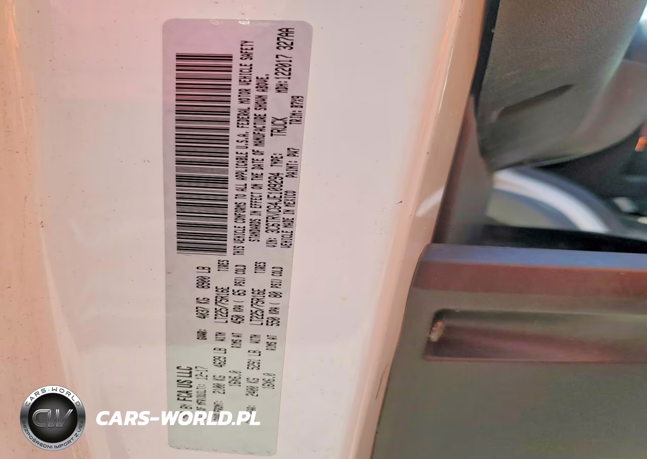 2018 Ram Promaster 2500 2500 High VIN:3C6TRVCG4JE109294 - 12