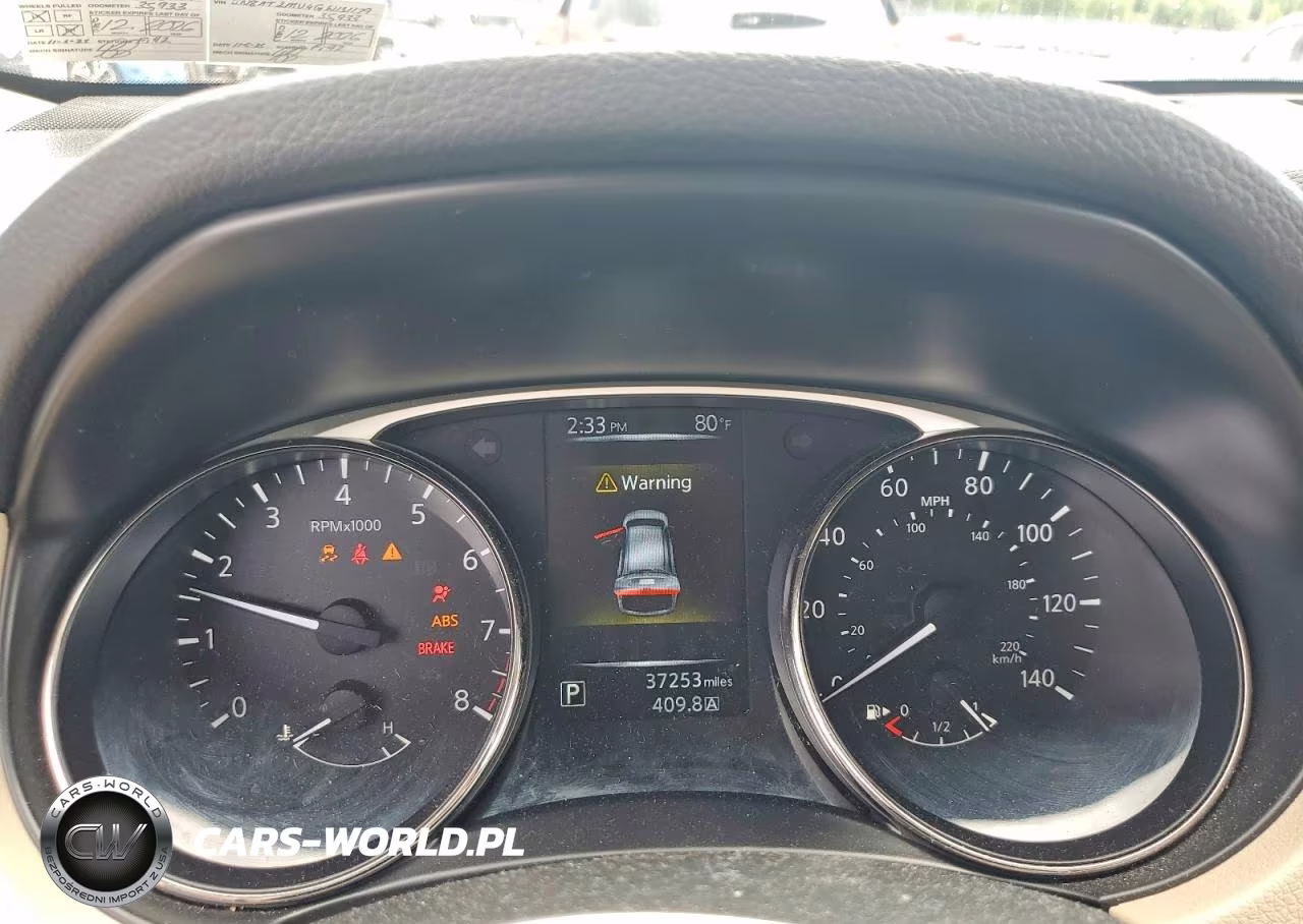 2016 Nissan Rogue Sl VIN:JN8AT2MV4GW131179 - 9