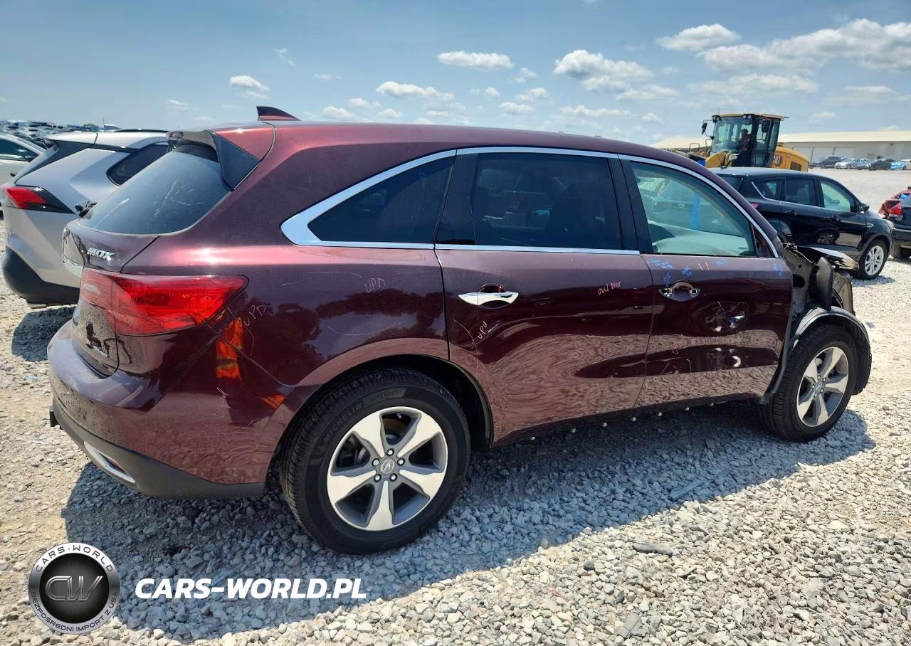 2014 Acura Mdx VIN:5FRYD4H23EB045252 - 3