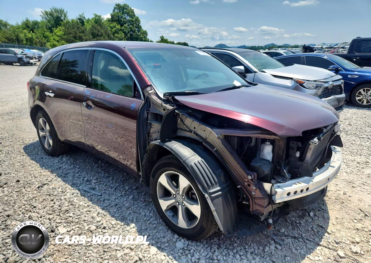2014 Acura Mdx VIN:5FRYD4H23EB045252 - 4