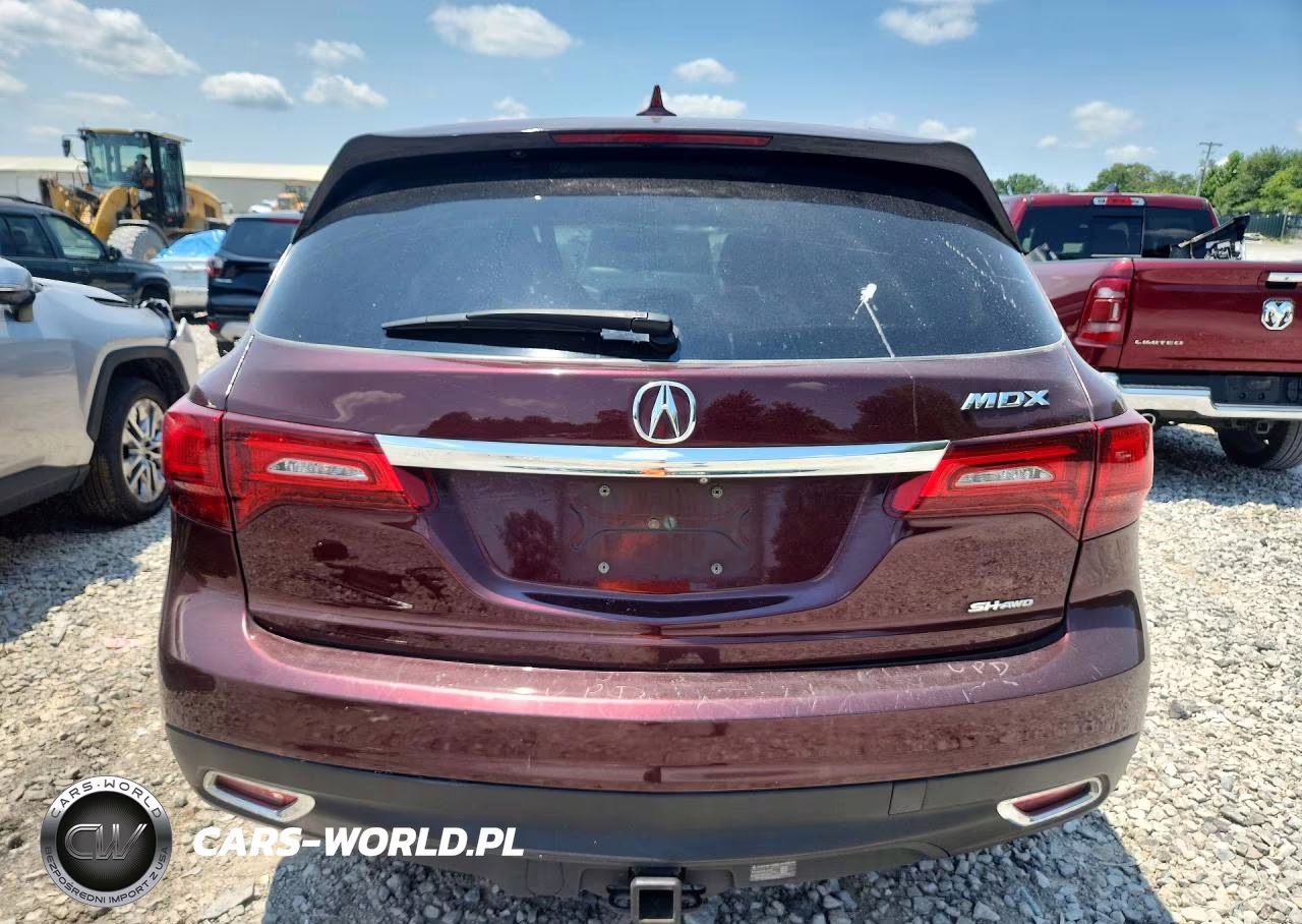 2014 Acura Mdx VIN:5FRYD4H23EB045252 - 6