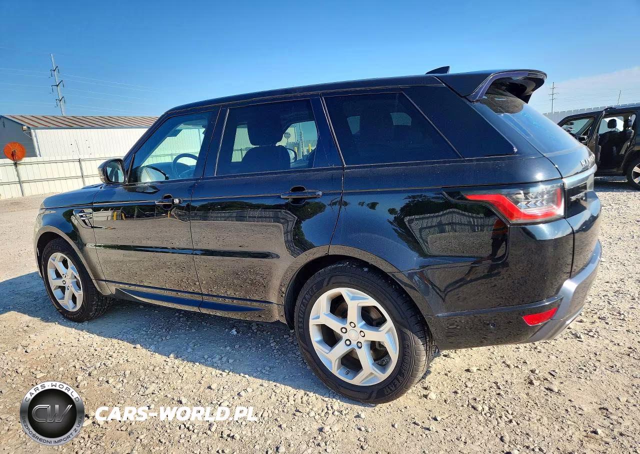 2020 Land Rover Range Rover Sport Hse VIN:SALWR2SU8LA881789 - 2