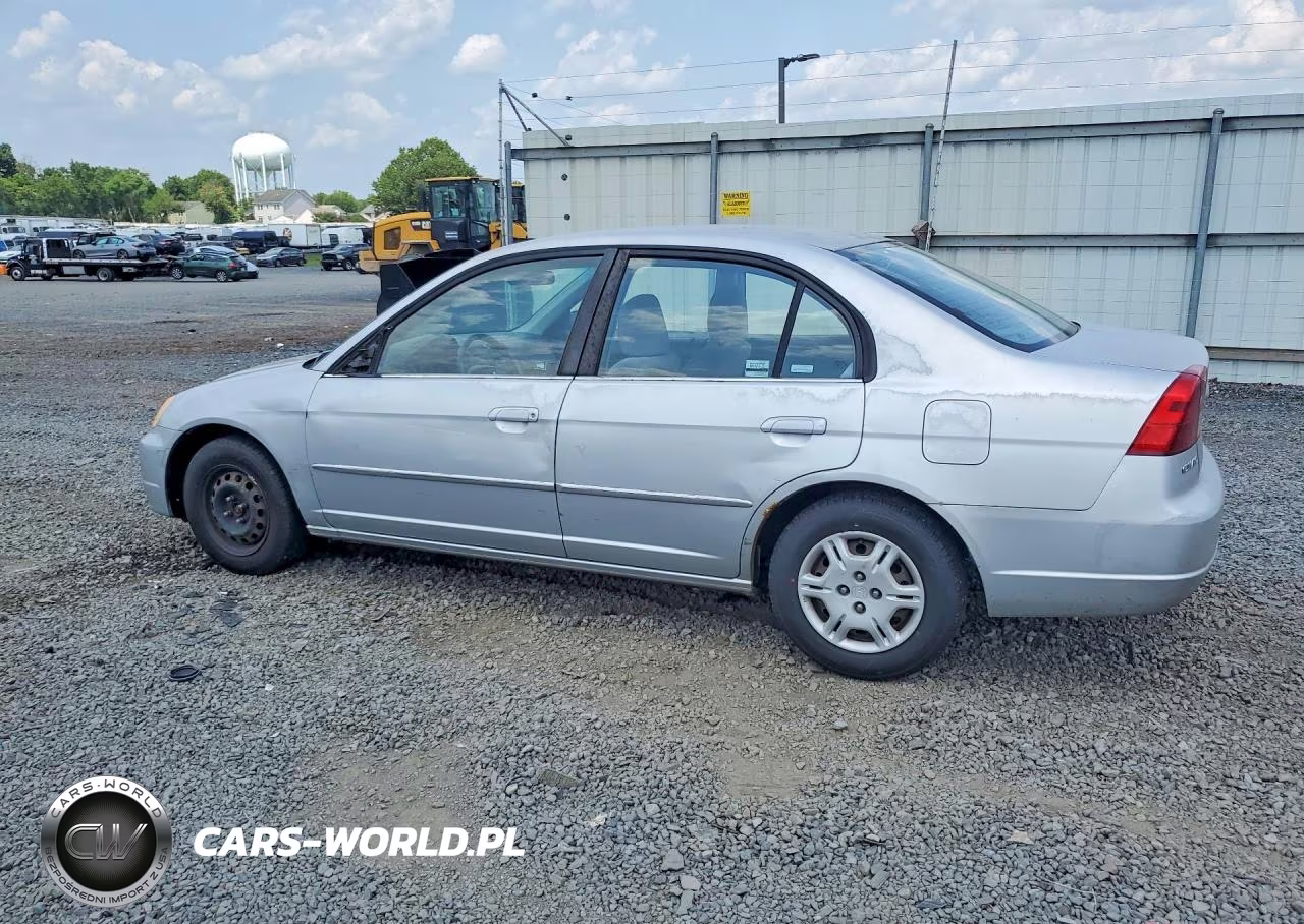 2002 Honda Civic Lx VIN:2HGES16582H548384 - 2