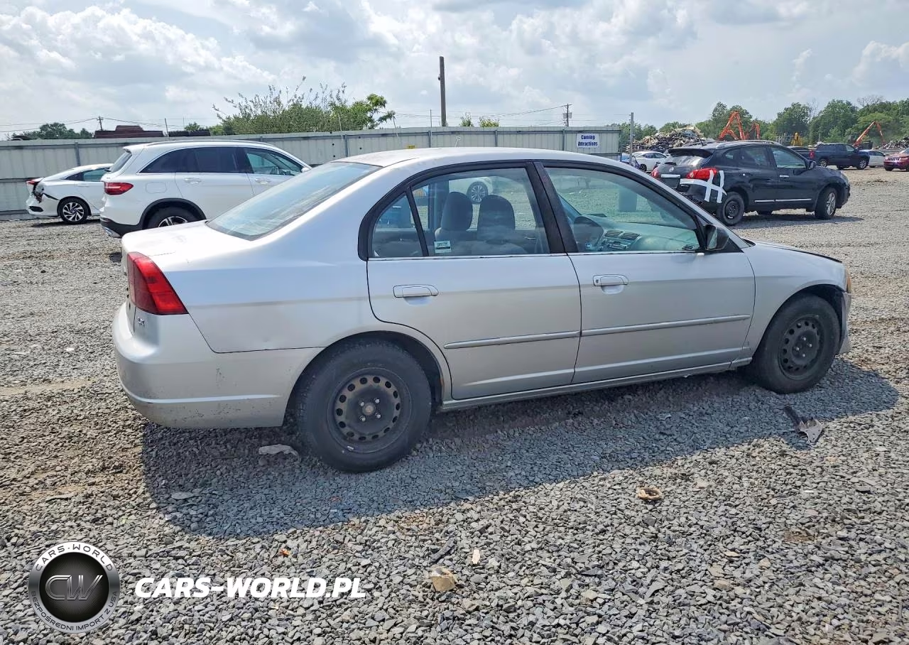 2002 Honda Civic Lx VIN:2HGES16582H548384 - 3