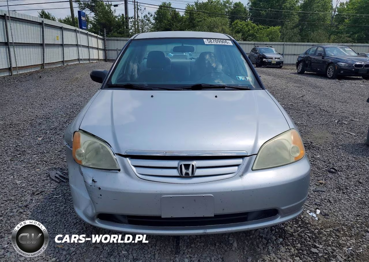 2002 Honda Civic Lx VIN:2HGES16582H548384 - 5