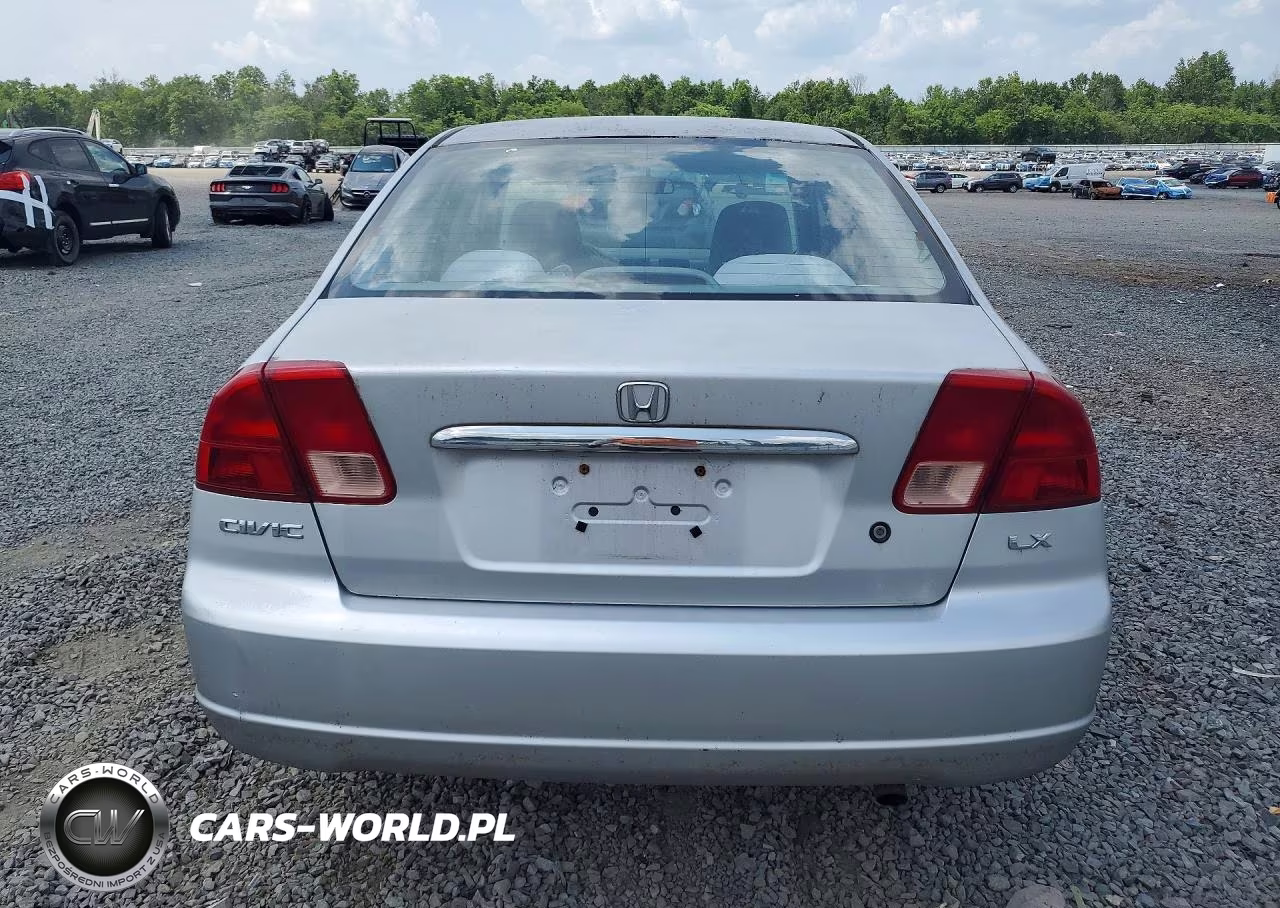 2002 Honda Civic Lx VIN:2HGES16582H548384 - 6