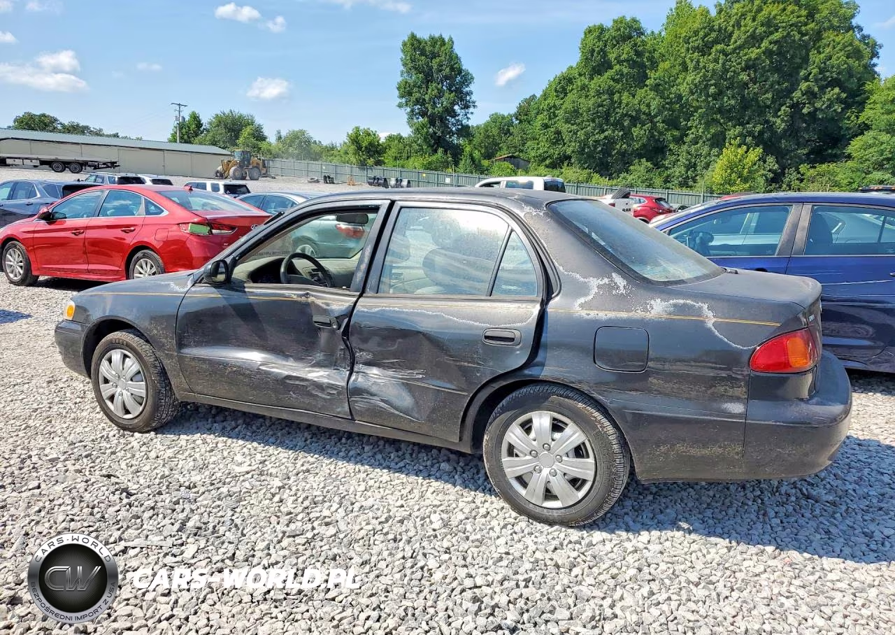 1998 Toyota Corolla Ve VIN:1NXBR12E1WZ124207 - 2