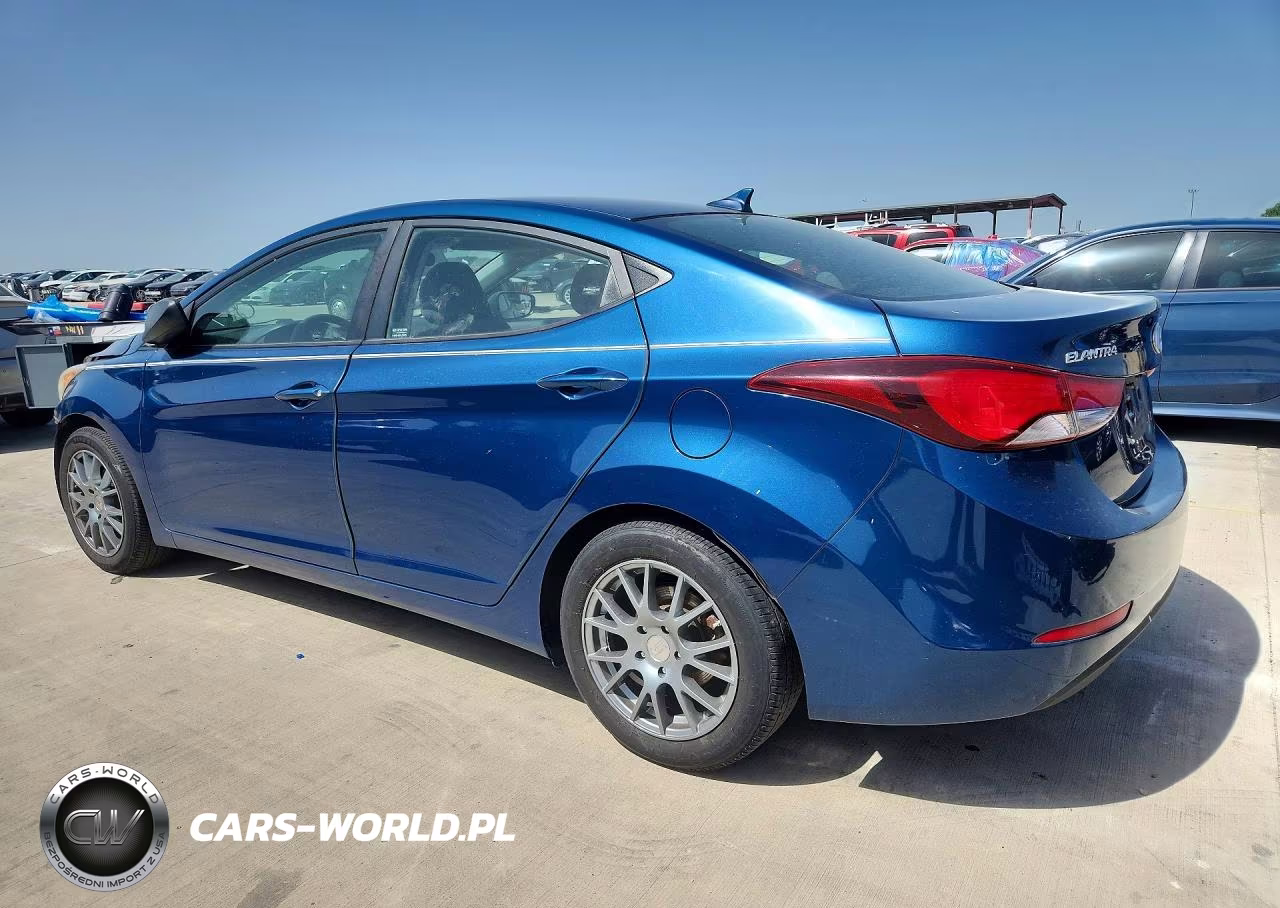 2014 Hyundai Elantra Se VIN:KMHDH4AE1EU113947 - 2