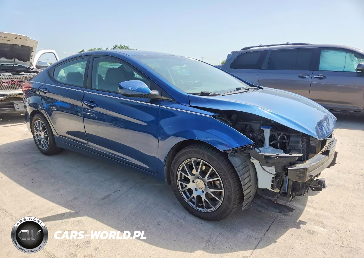 2014 Hyundai Elantra Se VIN:KMHDH4AE1EU113947 - 4