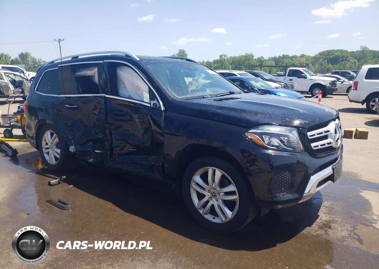 2018 Mercedes-Benz Gls 450 4Matic VIN:4JGDF6EE3JB031266 - 4