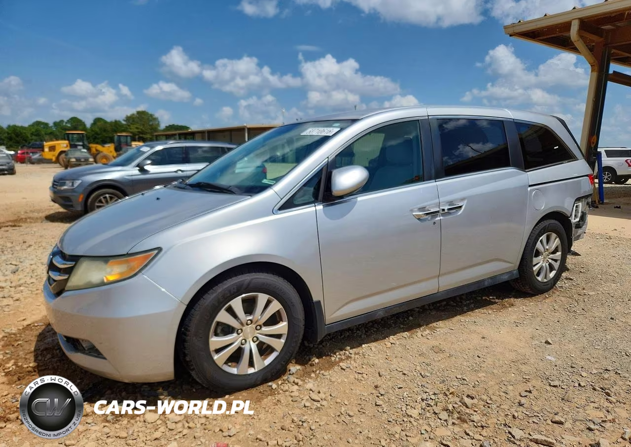 2015 Honda Odyssey Ex VIN:5FNRL5H48FB086803 - 1