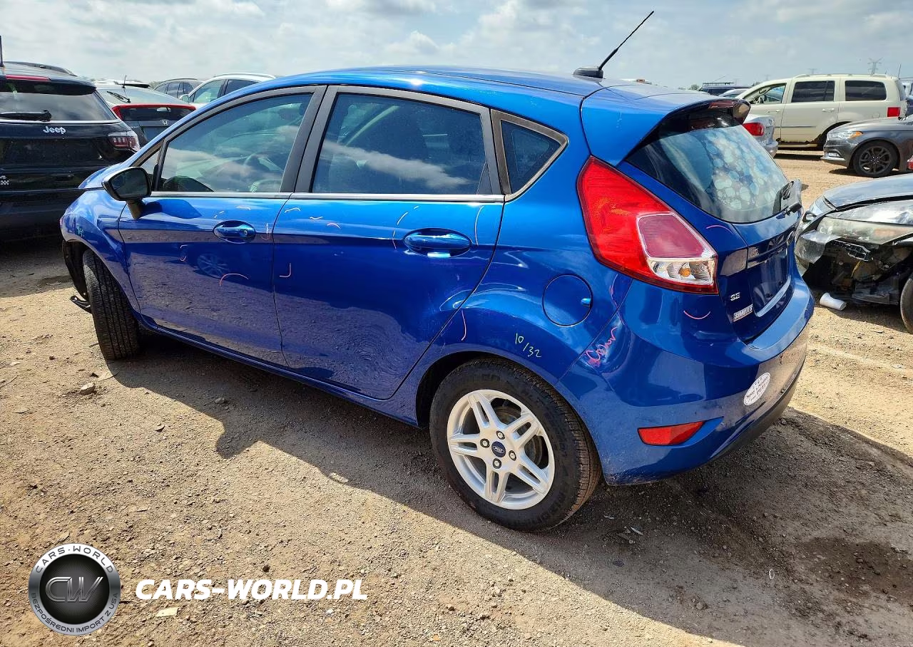 2019 Ford Fiesta Se VIN:3FADP4EJ9KM144612 - 2
