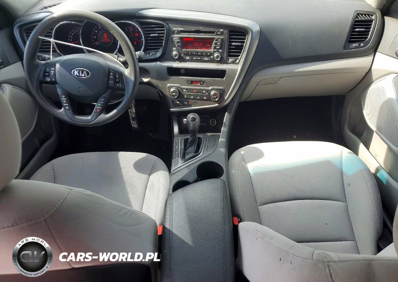 2013 Kia Optima Lx VIN:KNAGM4A77D5362127 - 8