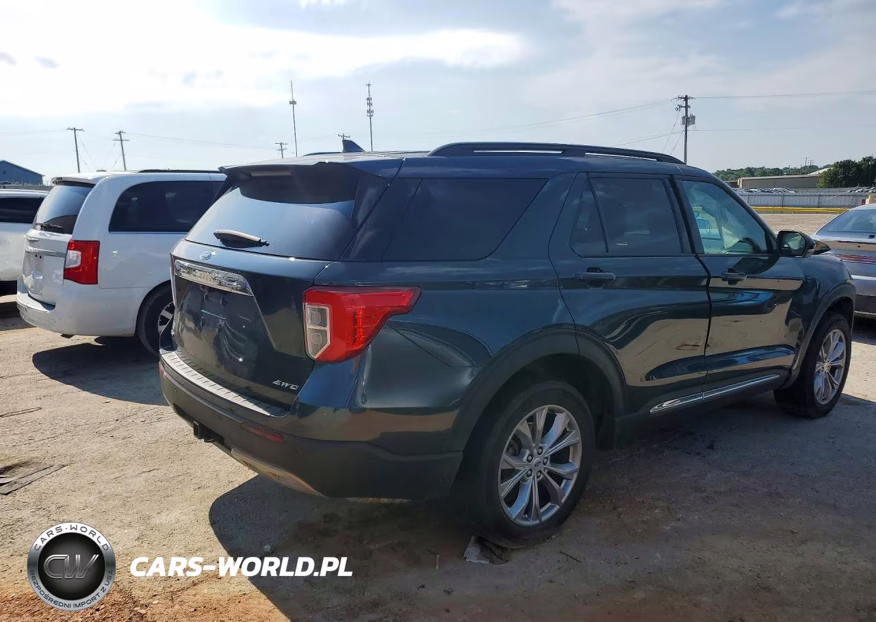 2023 Ford Explorer Xlt VIN:1FMSK8DH3PGB50604 - 3