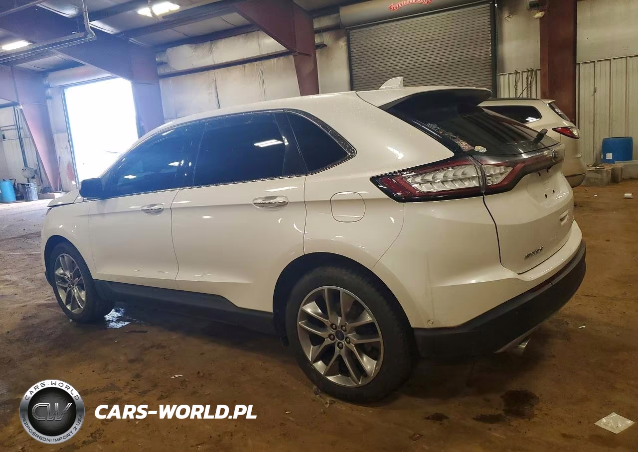 2015 Ford Edge Titanium VIN:2FMPK4K86FBB04790 - 2
