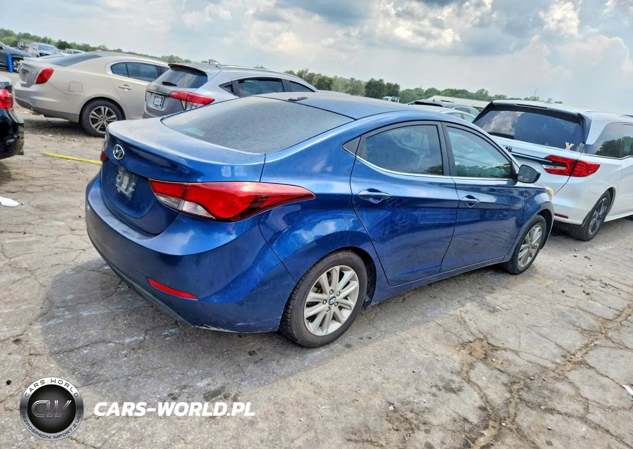 2015 Hyundai Elantra Se VIN:KMHDH4AE6FU225967 - 3