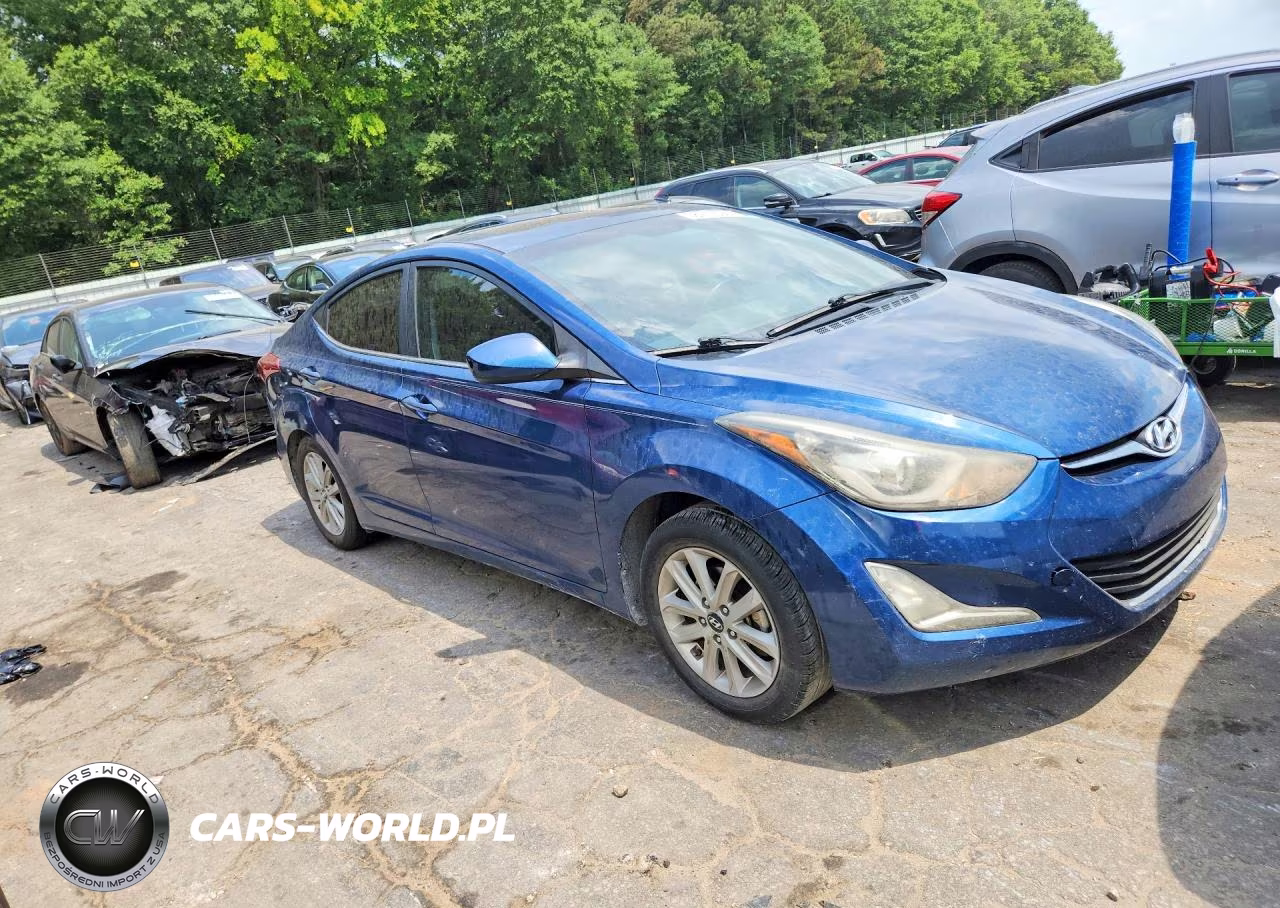 2015 Hyundai Elantra Se VIN:KMHDH4AE6FU225967 - 4