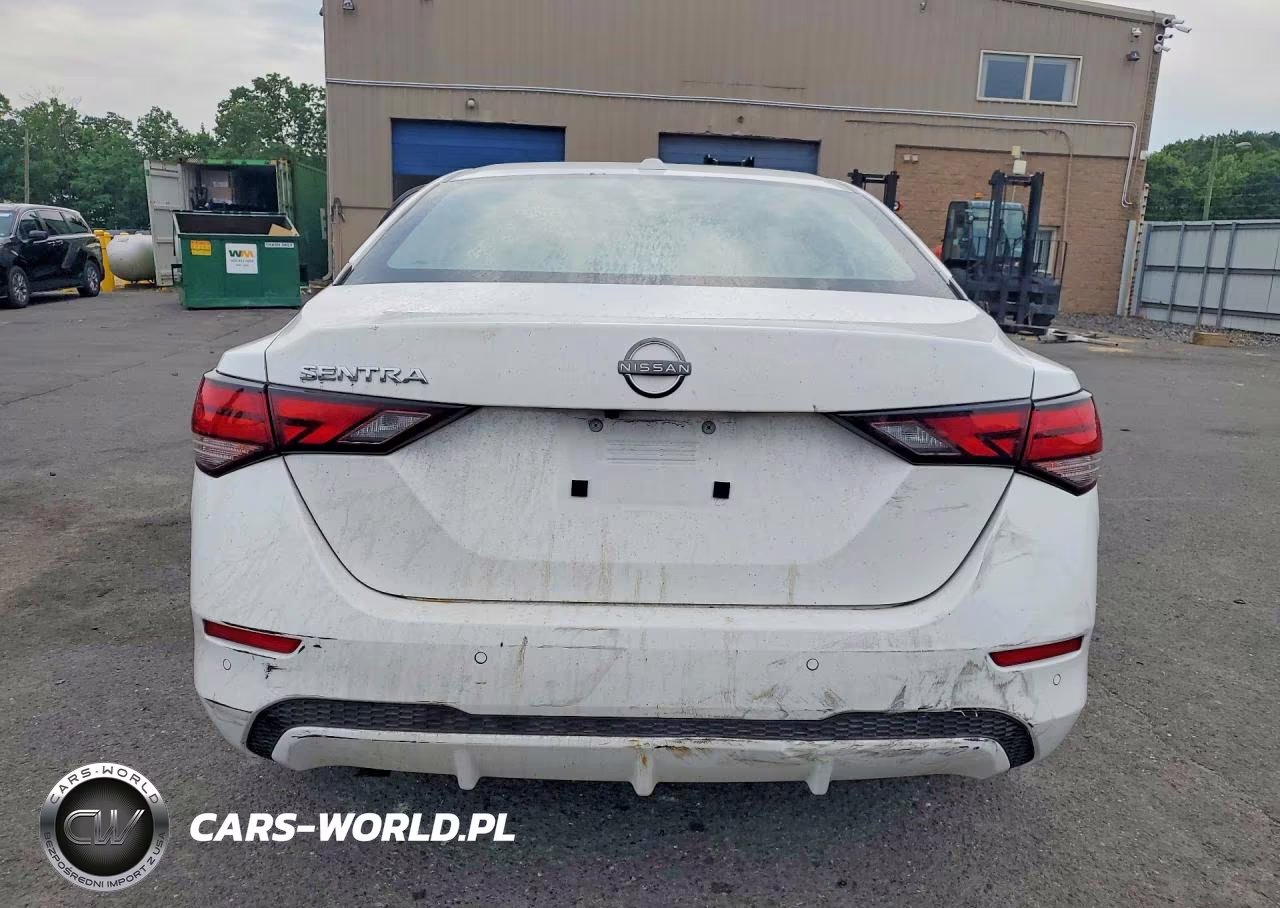 2025 Nissan Sentra Sv VIN:3N1AB8CVXSY323603 - 6
