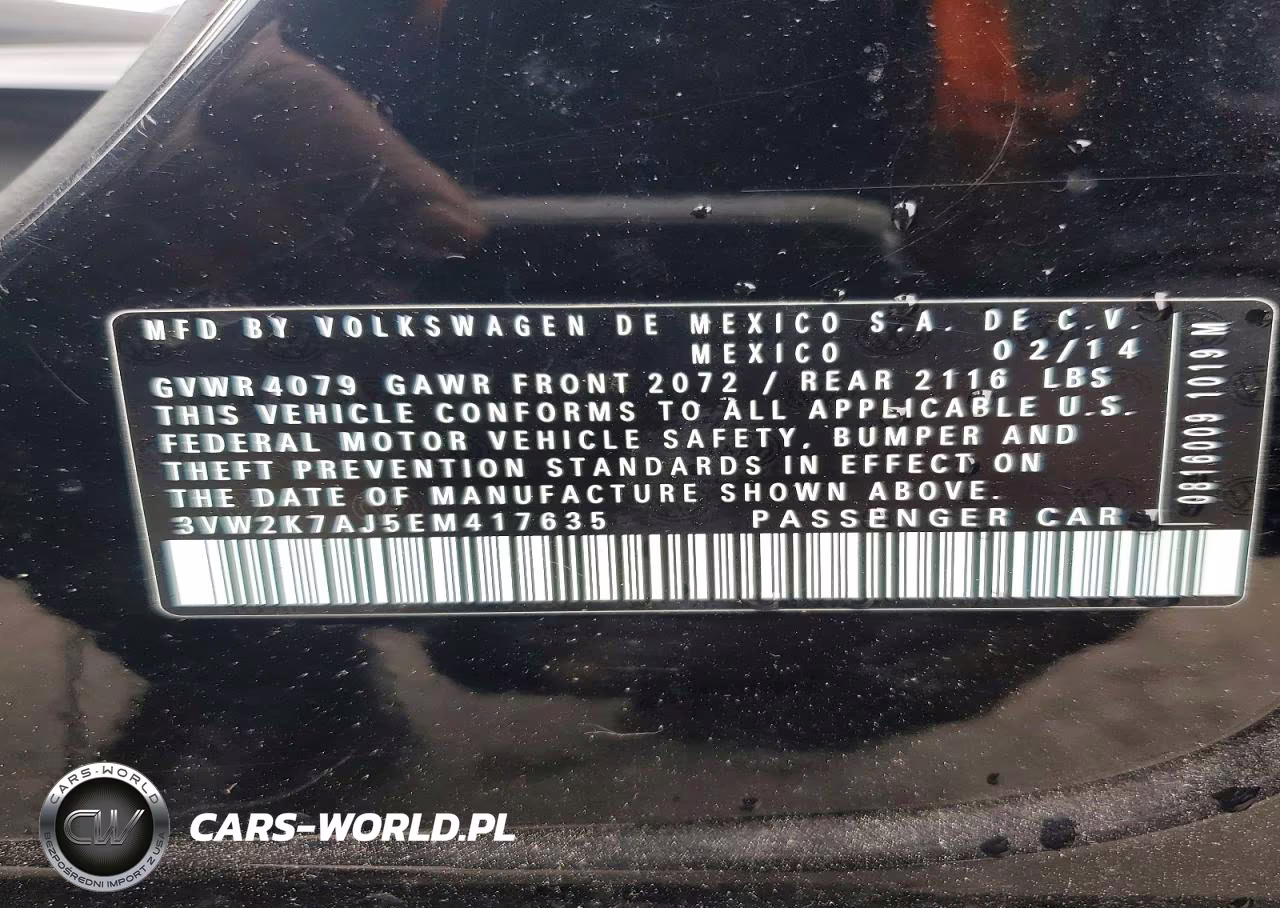 2023 Volkswagen Jetta Base VIN:3VW2K7AJ5EM417635 - 12