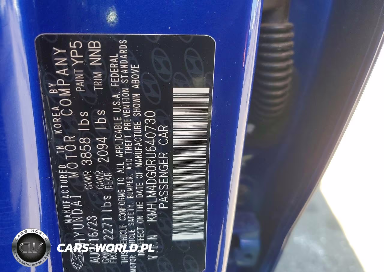 2024 Hyundai Elantra Sel VIN:KMHLM4DG0RU640730 - 12