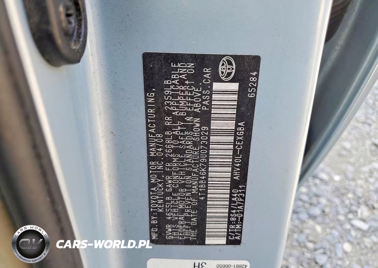 2009 Toyota Camry Hybrid Base VIN:4T1BB46K79U073029 - 12