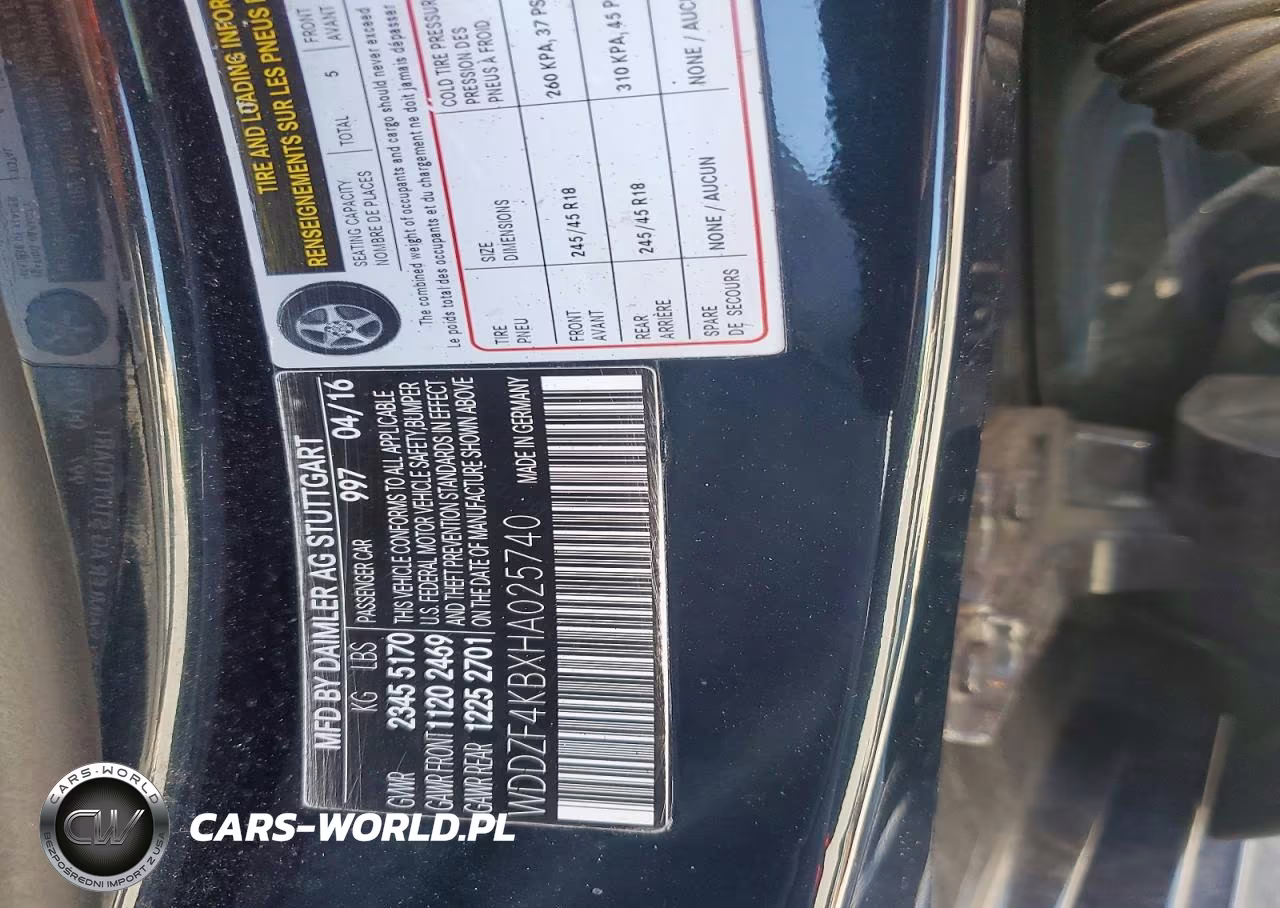2017 Mercedes-Benz E 300 4Matic VIN:WDDZF4KBXHA025740 - 12