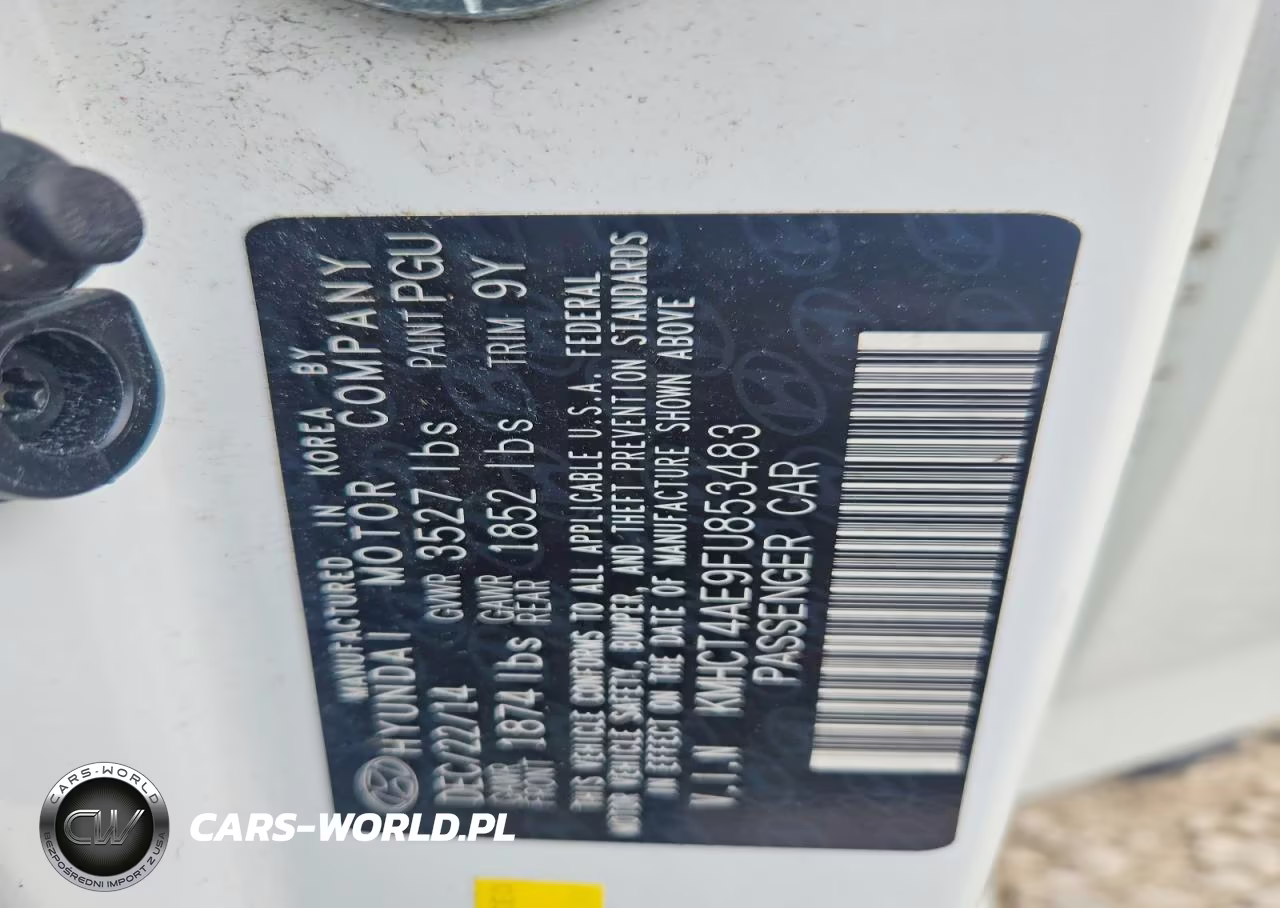 2015 Hyundai Accent Gls VIN:KMHCT4AE9FU853483 - 13