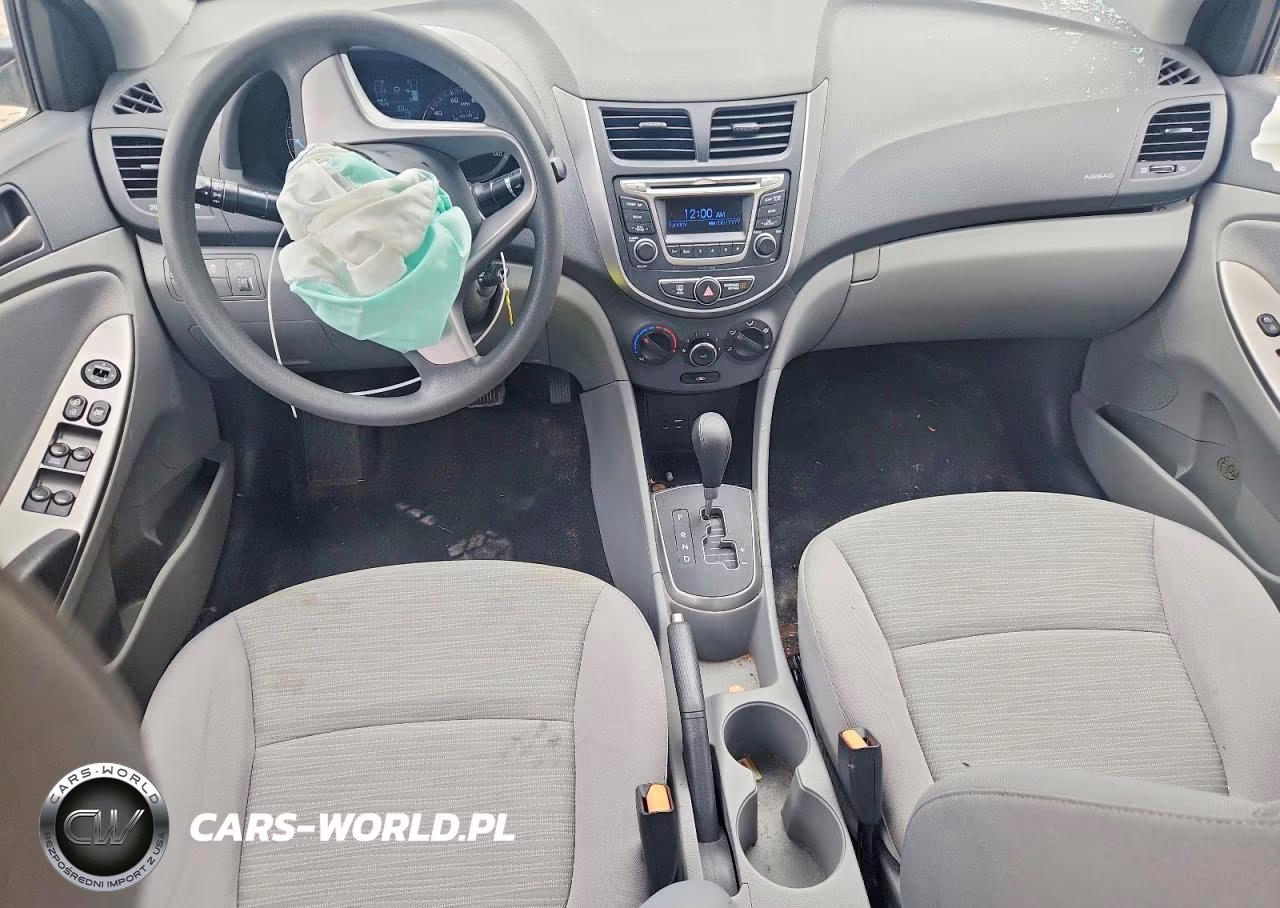 2015 Hyundai Accent Gls VIN:KMHCT4AE9FU853483 - 8