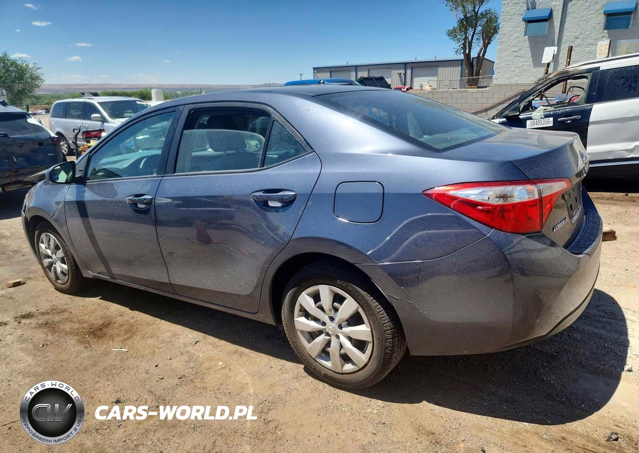 2015 Toyota Corolla Le VIN:5YFBURHE0FP345724 - 2