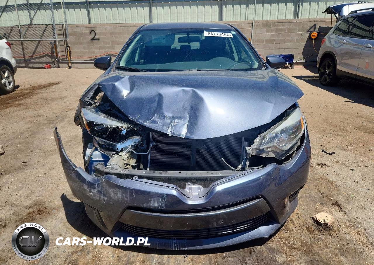 2015 Toyota Corolla Le VIN:5YFBURHE0FP345724 - 5
