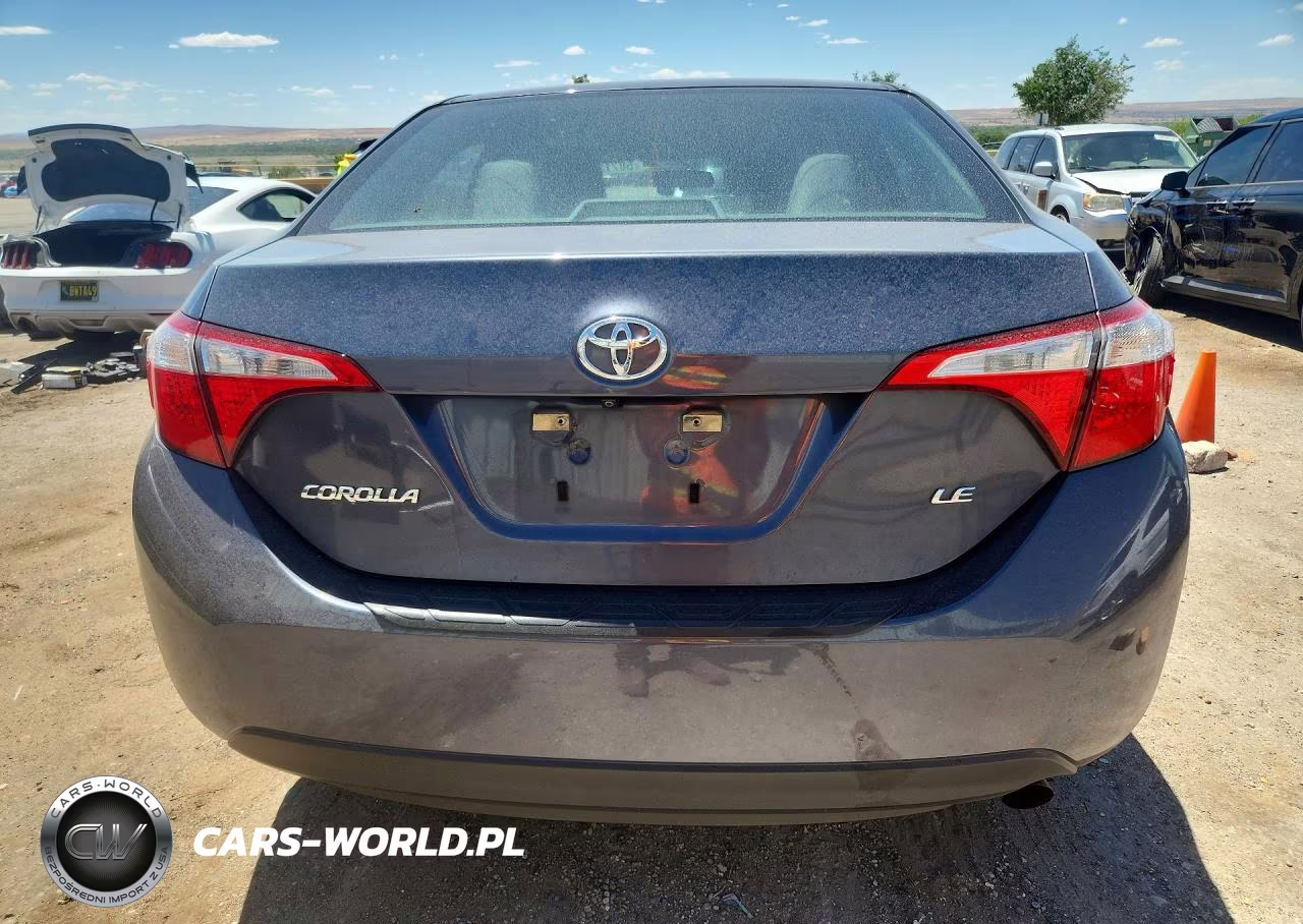 2015 Toyota Corolla Le VIN:5YFBURHE0FP345724 - 6