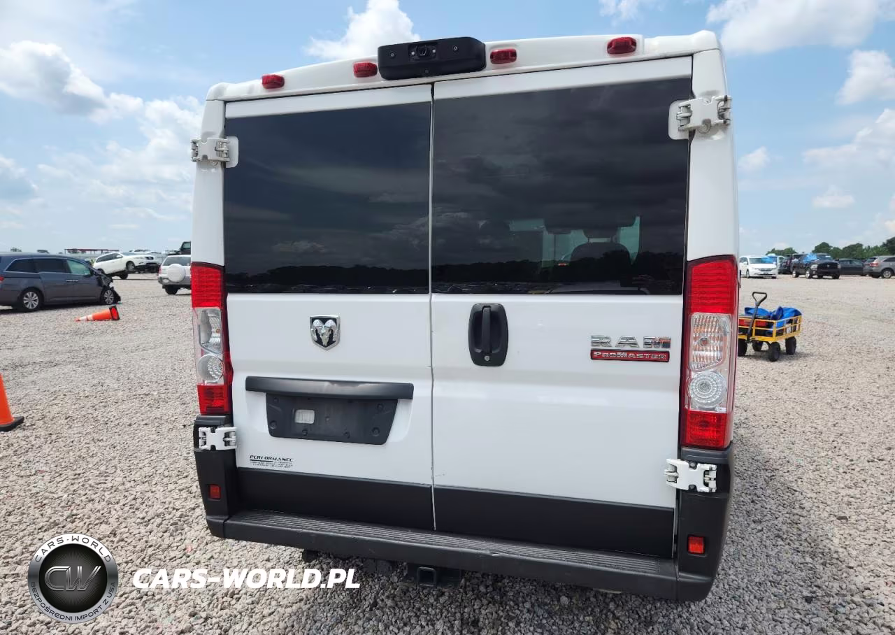 2022 Ram Promaster 2500 Delivery Van VIN:3C6LRVVG7NE103525 - 10