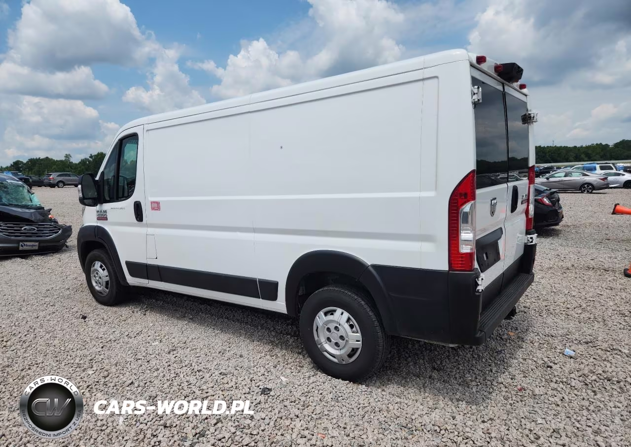 2022 Ram Promaster 2500 Delivery Van VIN:3C6LRVVG7NE103525 - 2