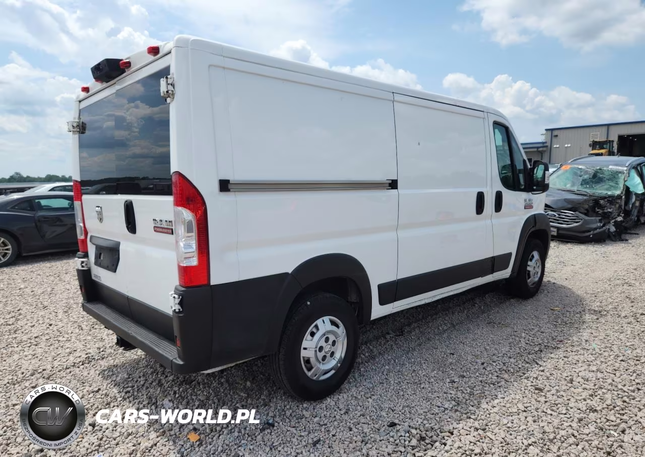 2022 Ram Promaster 2500 Delivery Van VIN:3C6LRVVG7NE103525 - 3
