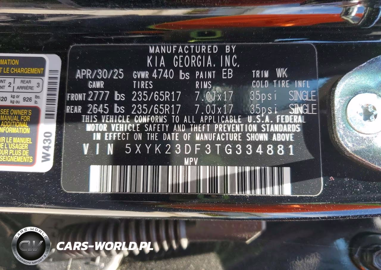 2026 Kia Sportage Lx VIN:5XYK23DF3TG334881 - 13