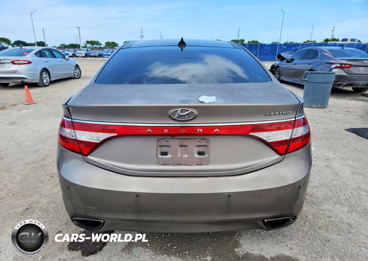 2012 Hyundai Azera Base VIN:KMHFH4JG1CA174045 - 6