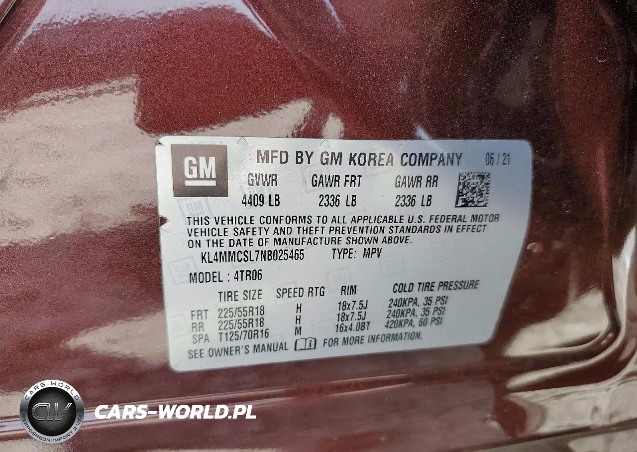 2022 Buick Encore Gx Preferred VIN:KL4MMCSL7NB025465 - 13