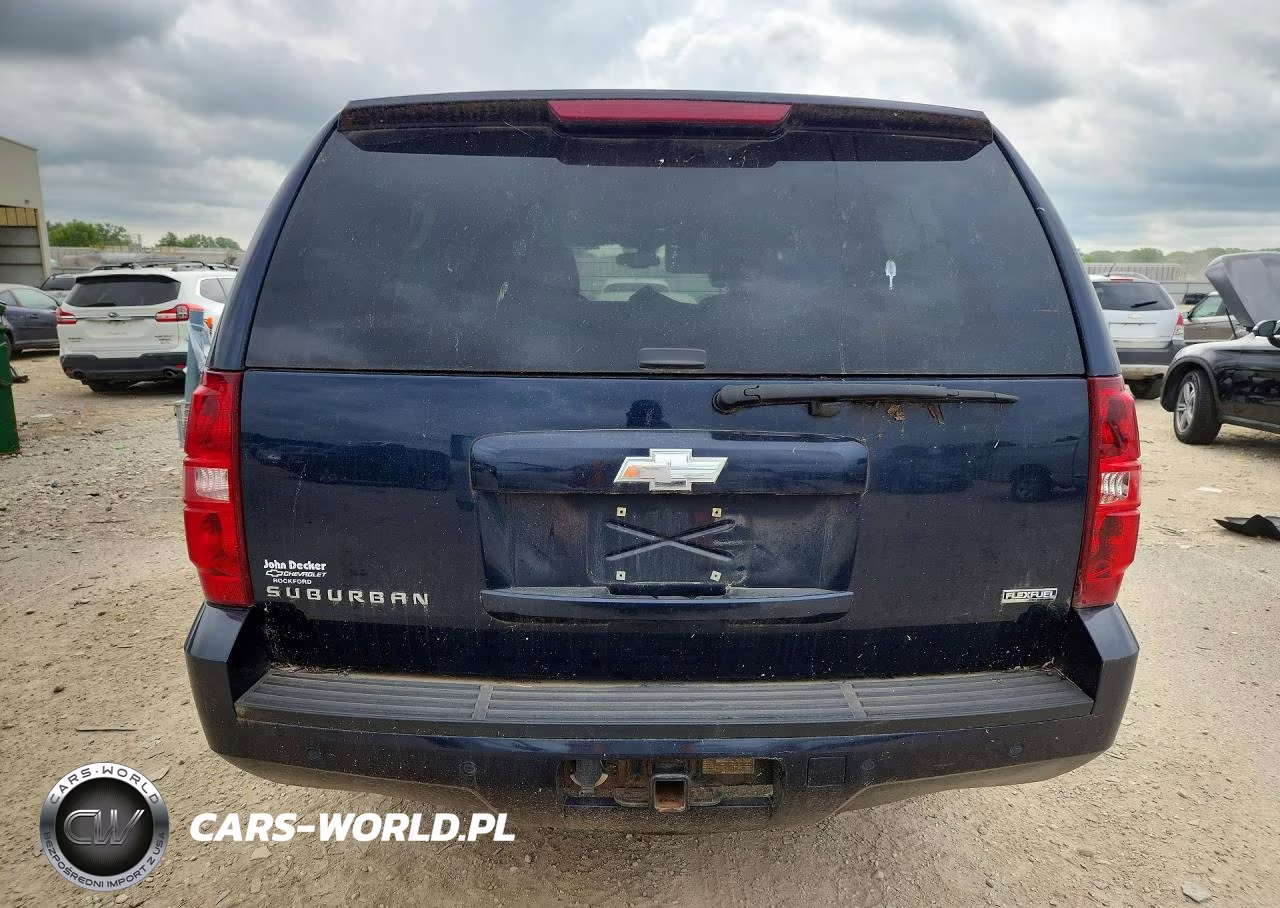 2008 Chevrolet Suburban K1500 Ls VIN:3GNFK16328G157796 - 6
