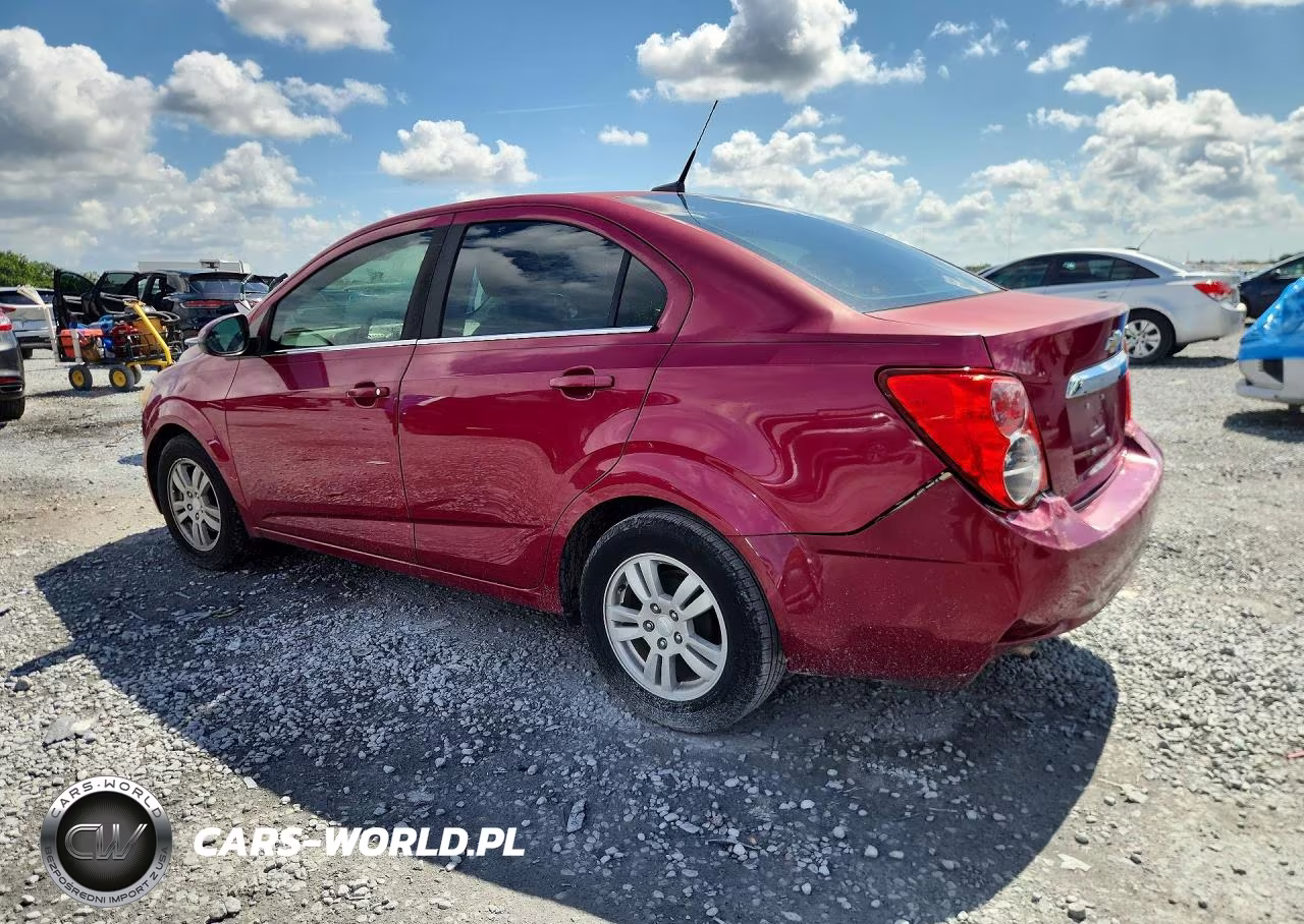 2014 Chevrolet Sonic Lt VIN:1G1JC5SB3E4123002 - 2