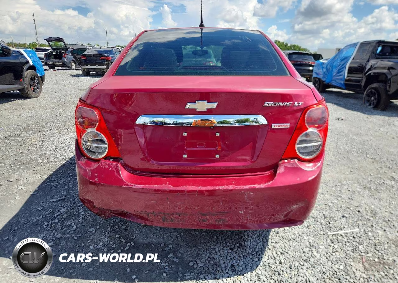 2014 Chevrolet Sonic Lt VIN:1G1JC5SB3E4123002 - 6
