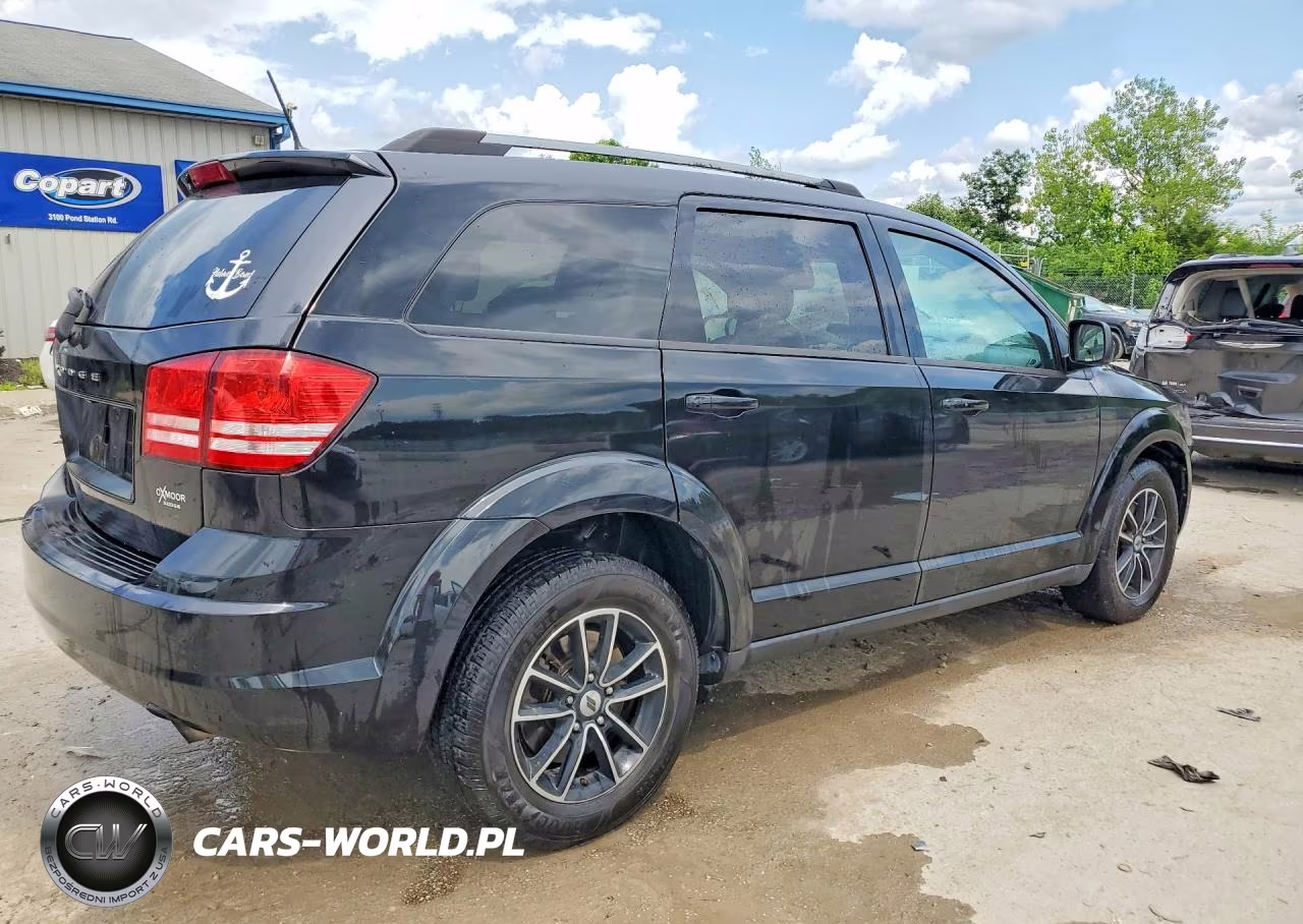 2018 Dodge Journey Se VIN:3C4PDCAB6JT474544 - 3