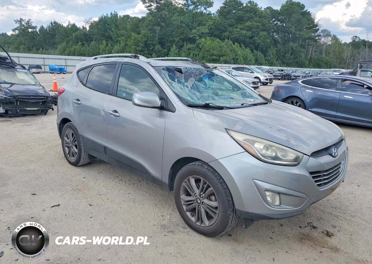 2014 Hyundai Tucson Se VIN:KM8JU3AG3EU878233 - 4
