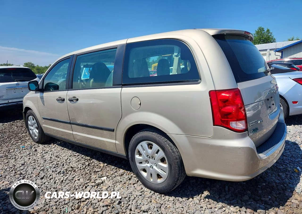 2015 Dodge Grand Caravan Se VIN:2C4RDGBG1FR713549 - 2