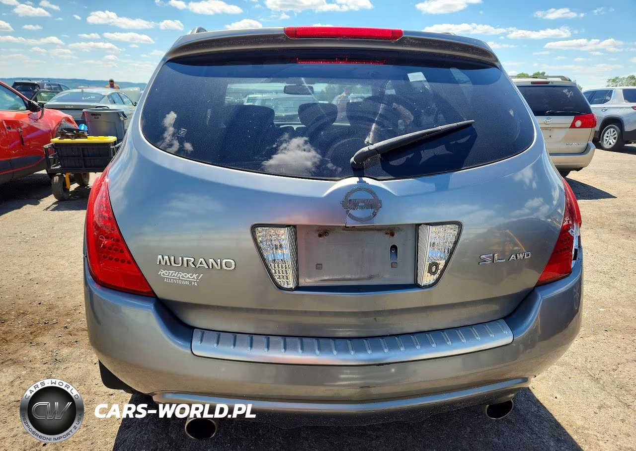 2006 Nissan Murano S VIN:JN8AZ08W76W508222 - 6