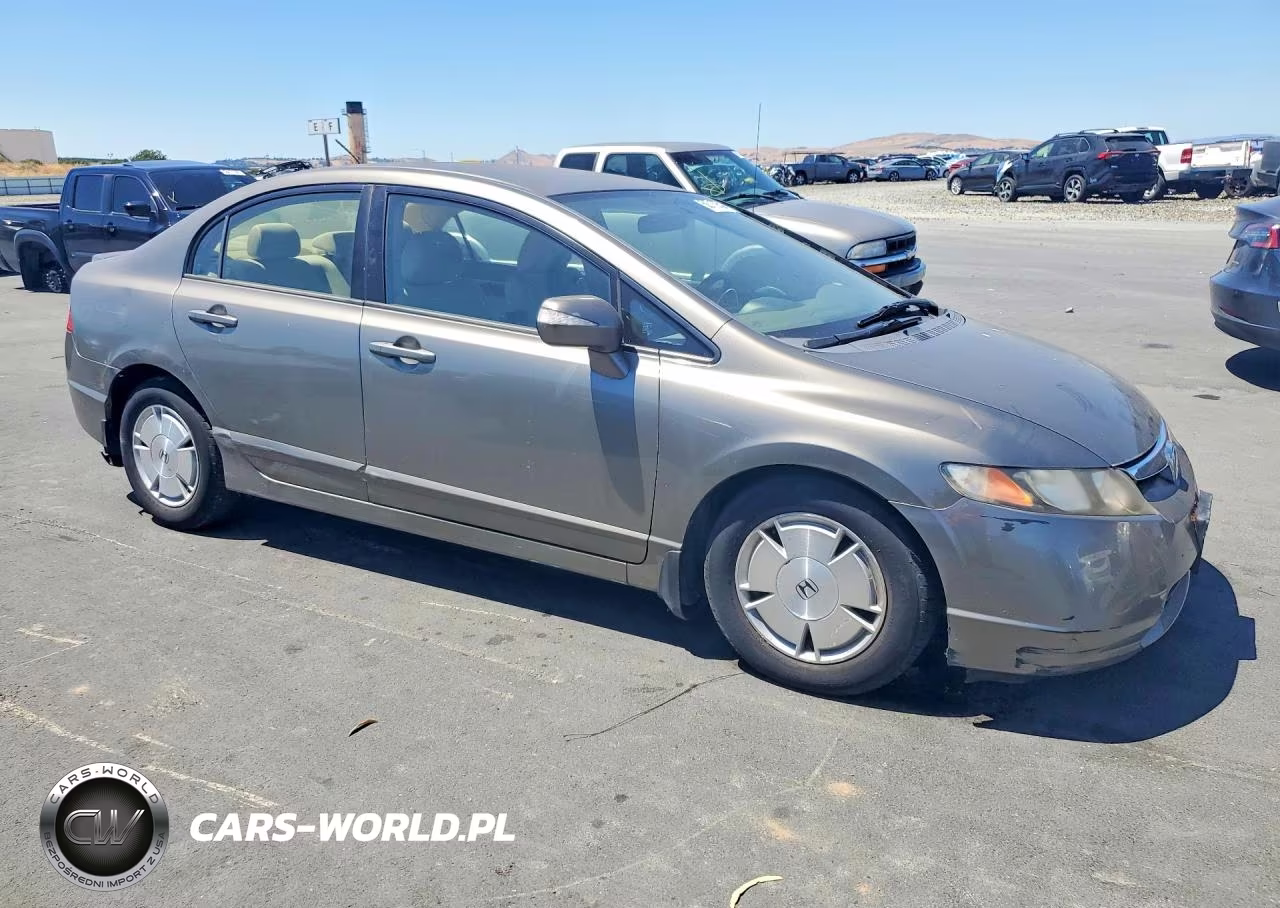2007 Honda Civic Hybrid VIN:JHMFA36207S003608 - 4