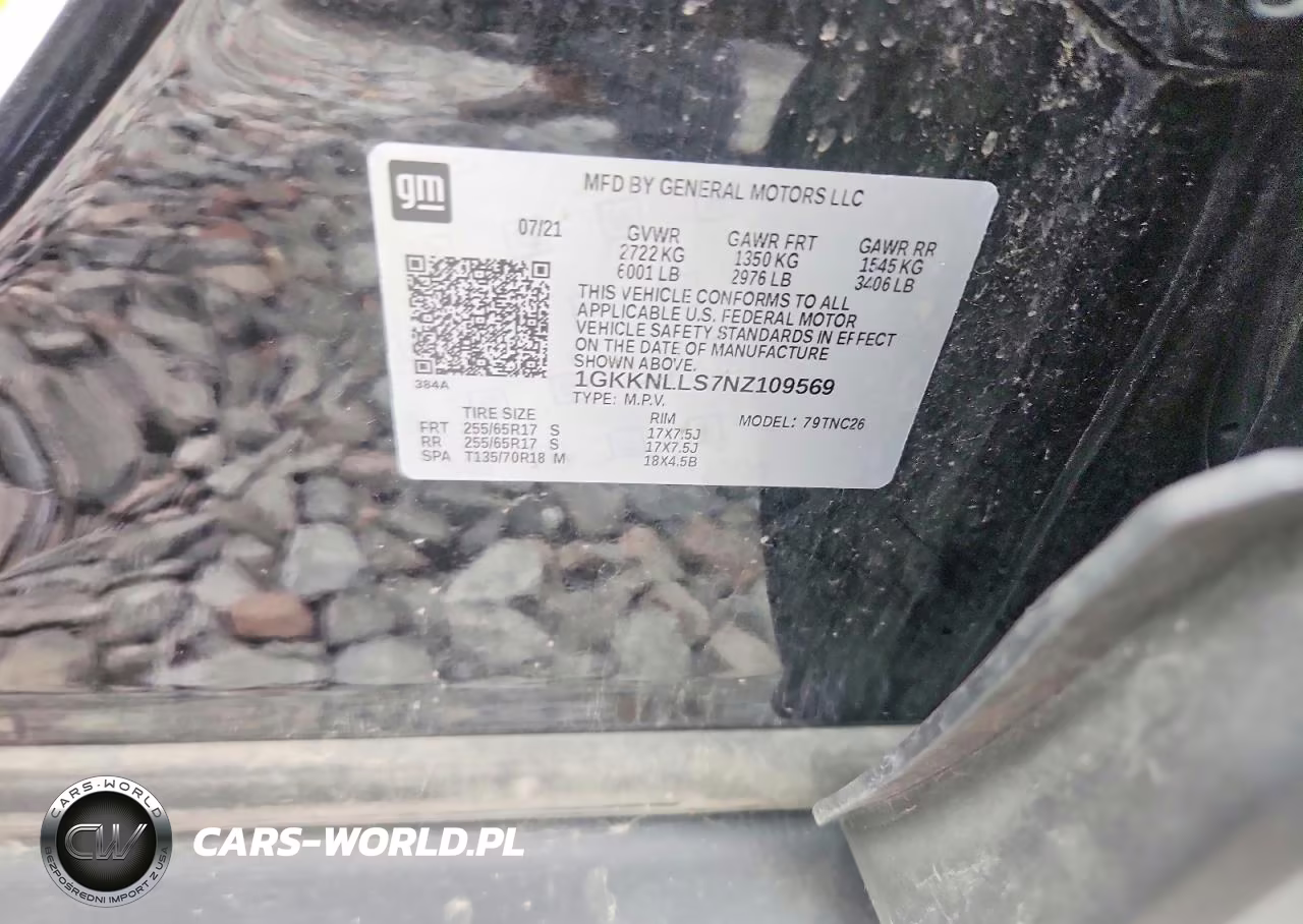 2022 GMC Acadia At4 VIN:1GKKNLLS7NZ109569 - 13