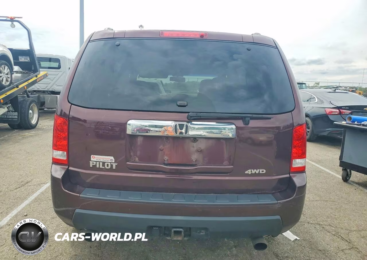 2010 Honda Pilot Exl VIN:5FNYF4H52AB017846 - 6
