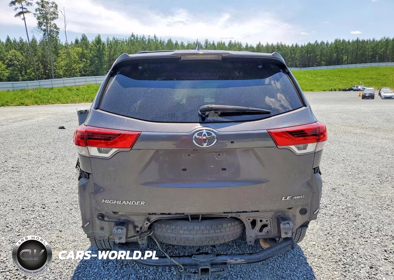 2017 Toyota Highlander Le Plus VIN:5TDBZRFH2HS378555 - 6