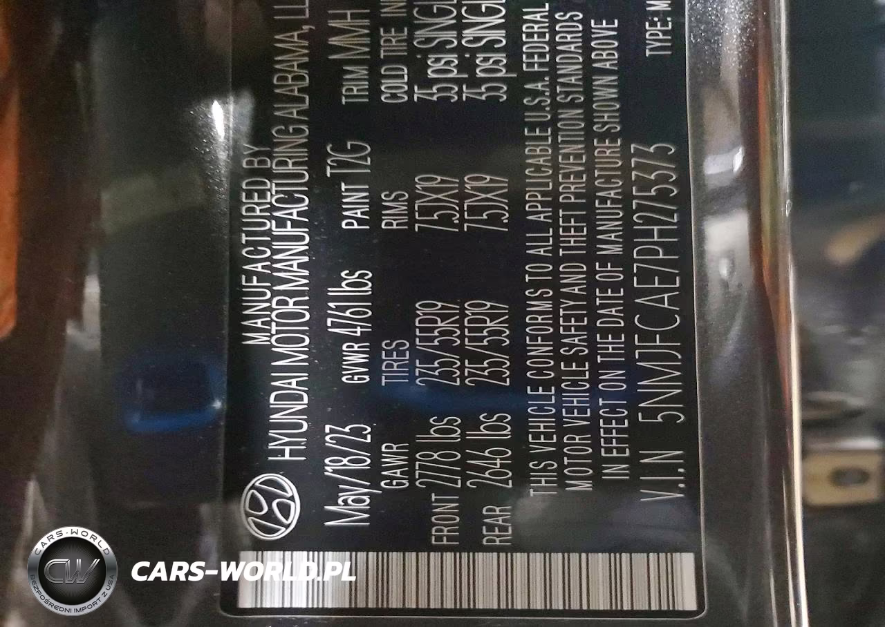 2023 Hyundai Tucson Sel VIN:5NMJFCAE7PH275373 - 14