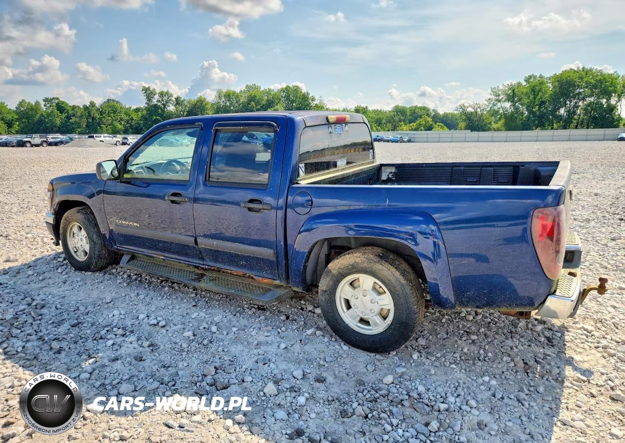 2004 GMC Canyon VIN:1GTCS136748196717 - 2
